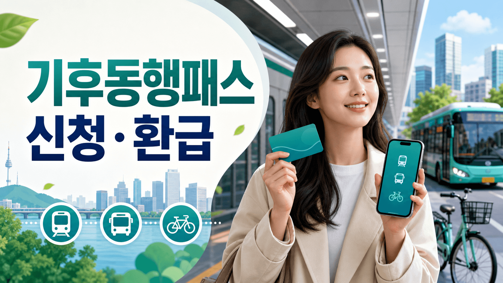 기후동행패스 신청 방법과 혜택 및 환급 절차 안내
