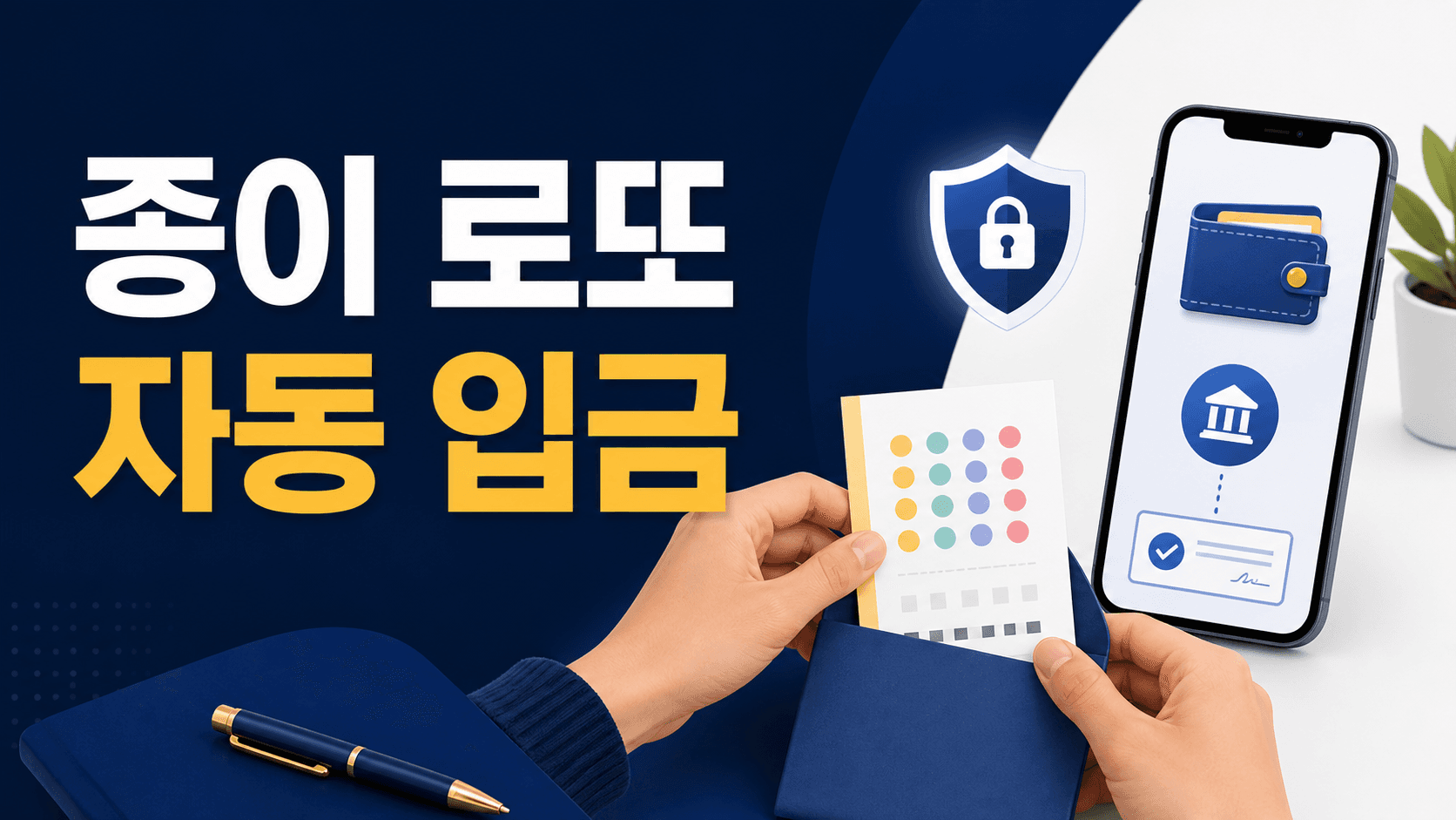 종이 로또 자동 입금과 당첨금 수령 관리 방법 안내