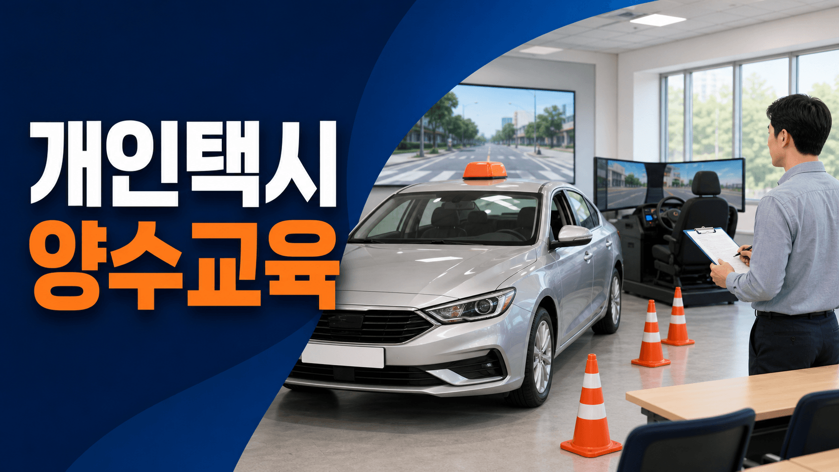 개인택시 양수교육 예약 가격과 면허 취득 절차 안내
