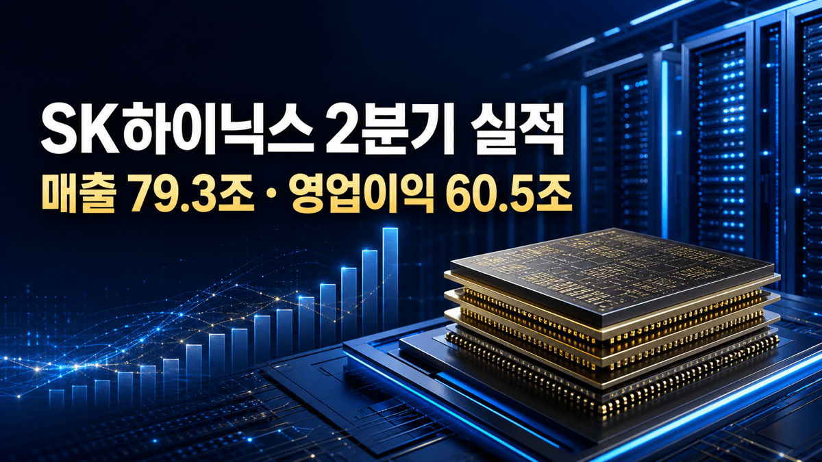 AI 데이터센터와 HBM 반도체로 표현한 SK하이닉스 2026년 2분기 실적 이미지