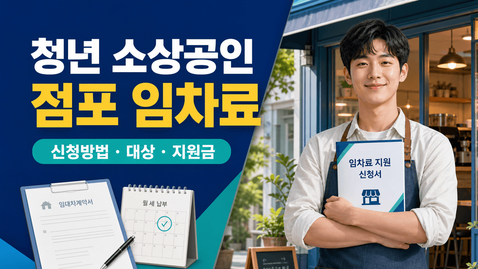 청년 소상공인 점포 임차료 지원 신청방법과 대상 및 지원금 안내